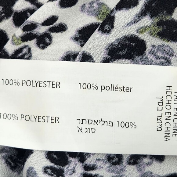 Dex Long Duster Womens Size XS Purple Floral Open Front Easter Church Wedding - Picture 7 of 7